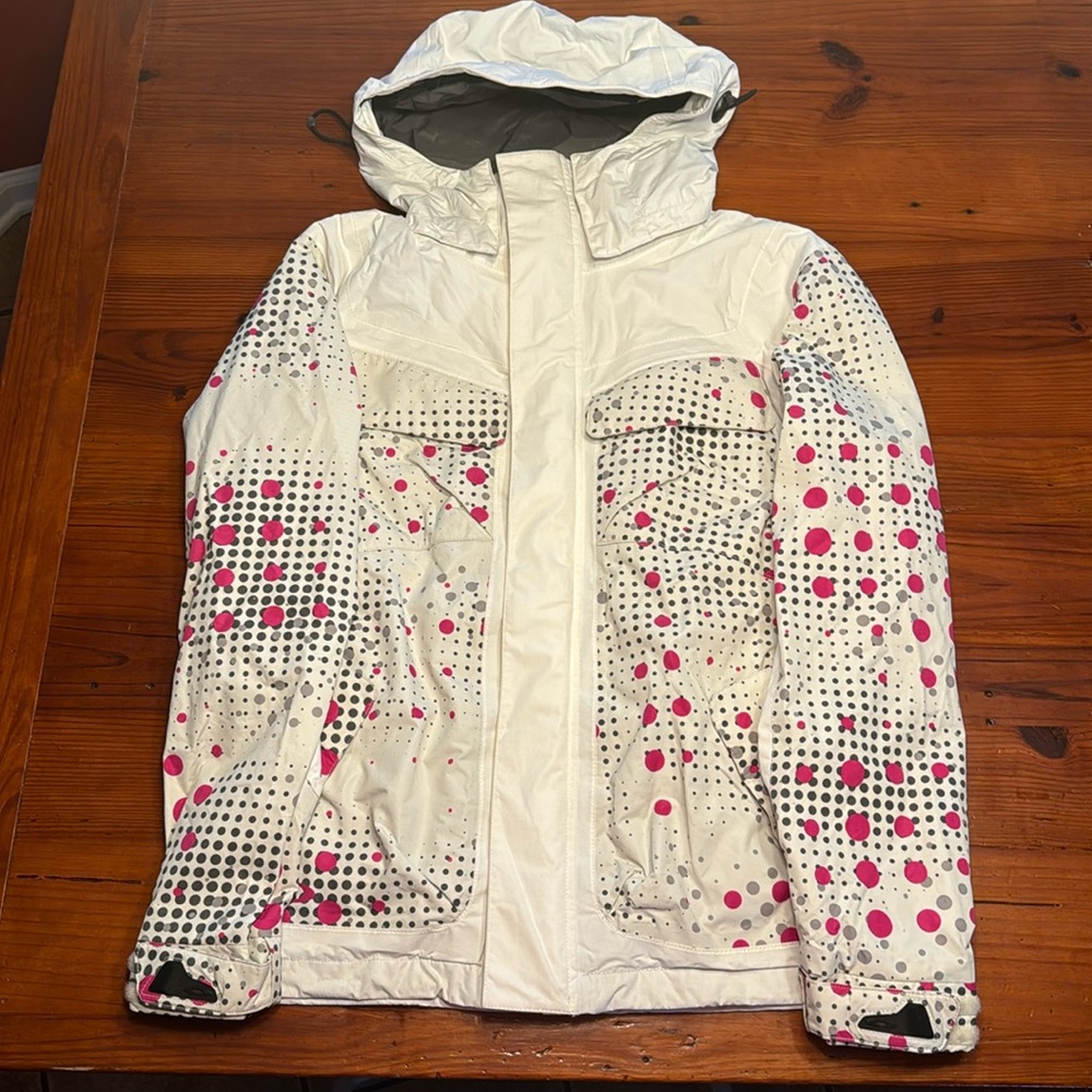 OAKLEY White Road Fuel 3 Snow Ski Snowboard Sport Jacket Coat Women's S